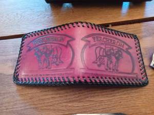 lot 138 image: Four Mens Watches, Mens Leather Wallet with Percheron Horses Tooled into it, and a Big Mouth Billy Bass