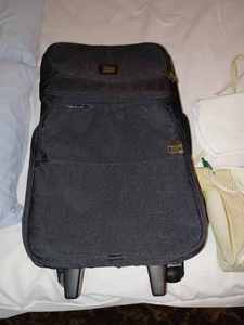 lot 156 image: American Tourister Soft Sided Suit Case and Four Ladys Purses