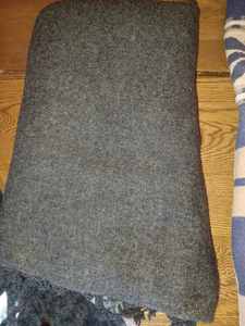 lot 202 image: Two Blankets - One is Wool