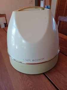 lot 208 image: Lady Schick Consolette Portable Professional Hair Dryer with Manual