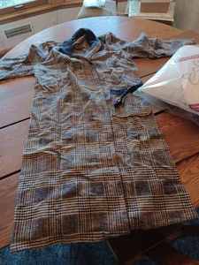 lot 213 image: Winter Robe 43-inches Long, a New Airtex Sterling Collection Quality Pillow, 100%Poluester Fill in Original Package and 2 without