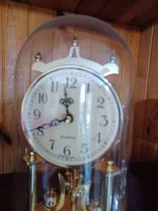 lot 245 image: Two Domed Clocks