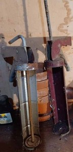 lot 463 image: Box of Hardware and Three Caulk Guns and Electrical Outlet Insulation Sheets