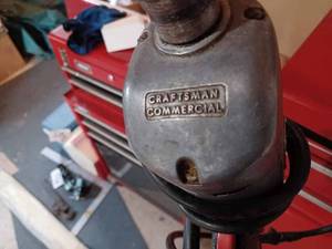lot 514 image: Craftsman Commercial 12-inch Electric Drill with a Jacobs Key Chuck