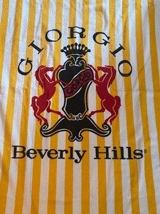 lot 37 image: Vintage Giorgio Beverly Hills Towel