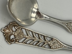 lot 55 image: Two Thomsen and Knudsen Norwegian Spoons
