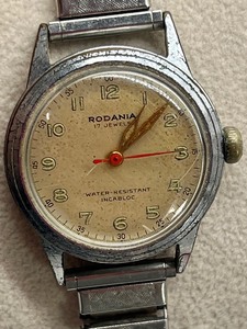 lot 71 image: Vintage Rodania Wristwatch