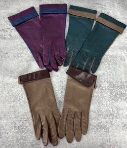 lot 138 image: Leather Gloves by Aramis for Anne Klein