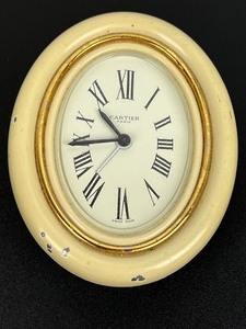 lot 162 image: Vintage Cartier Travel Clock