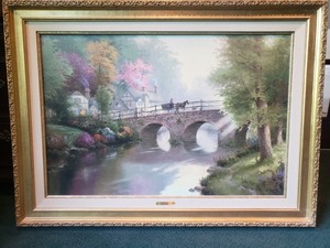 lot 221 image: Hometown Memories Lithograph by Thomas Kincade