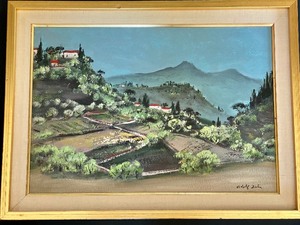 lot 15A image: Original Oil on Board by Adolf Dehn