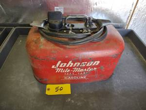 lot 50 image: Johnson Mile Master 6 Gallon Marine...