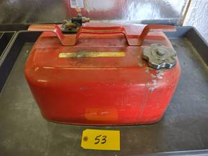 lot 53 image: 6 Gallon Marine Fuel Can...