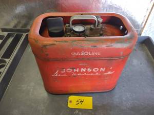 lot 54 image: Johnson Sea-Horse 6 Gallon Marine ...