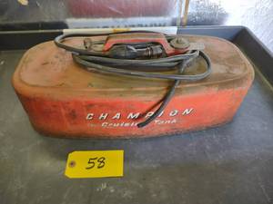 lot 58 image: Champion 4 Gallon Marine Fuel Can...