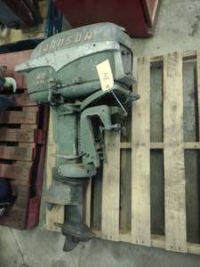 lot 34 image: Johnson Sea-Horse 25 hp, Model NA, ...