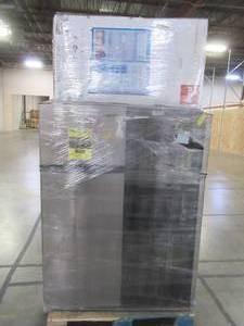 lot 134 image: UNTOUCHED WHOLESALE PALLET OF SCRATCH AND DENT ANDOR UNCLAIMED RETURNED CHEST FREEZERS, REFRIGERATORFREEZERS AND MINI FRIDGE