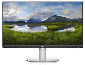 lot 240 image: Dell 27 Inch Full HD 1920 x 1080, AMD FreeSync, IPS Ultra-Thin Bezel Monitor, Tilt and Swivel, Silver, Latest Edition, 52721HS - Works Slightly Used in Store Office.