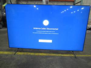 lot 244 image: SAMSUNG 65 Class 4K Crystal UHD (2160P) LED Smart TV with HDR UN65TU7000 2020 With Remote.
