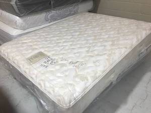 lot 4 image: Brand New Sealy Posturepedic Official USA Olympics Team Dual Side Cushion Firm Queen Mattress