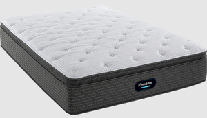 lot 11 image: Brand New Beautyrest PressureSmart Plush Pillow Top Queen Mattress