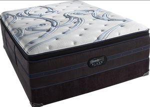 lot 14 image: Brand New Simmons Beautyrest Black Beyond 15 Pillow Top King Mattress
