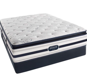 lot 15 image: Brand New Simmons BeautyRest Classic Plush Firm Super Pillow Top King Mattress