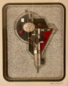 lot 67 image: Artifacts Glass Studio Abstract 3D Art by Beth M. ORourke