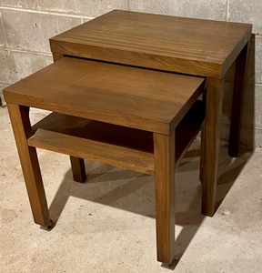 lot 70 image: Vintage Nesting Tables