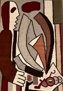 lot 77 image: Vintage Abstract Textile