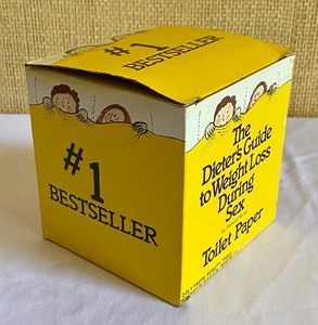 lot 47 image: Vintage Novelty Gift Toilet Paper The Dieters Guide to Weight Loss During Set