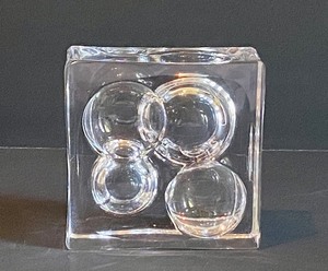 lot 93 image: Crystal Moon Landscape by Daum