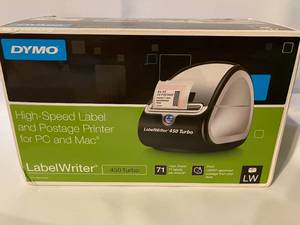 lot 215 image: Dymo High Speed Label and Postage Printer Model 450Turbo
