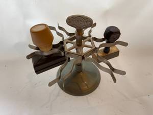 lot 346 image: Vintage Standard Stamp Holder with First National Bank Stamp