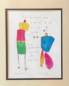 lot 328 image: Kindred Spirits Framed Print