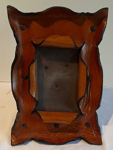 lot 356 image: Incredible Italian Leather Frame