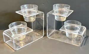 lot 357 image: Luxurious Lucite Serving Pieces