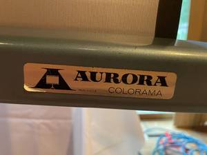 lot 372 image: Vintage Aurora Colorama Projection Screen