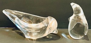 lot 419 image: Cute Crystal Figurines