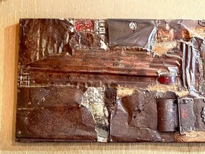 lot 363 image: Abstract Dimensional Art Wall Hanging