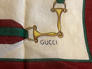 lot 463 image: Vintage Gucci ScarfHankie