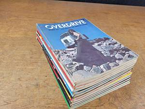 lot 2054 image: Lot of Vintage Overdrive Magazine - American Truckers magazines