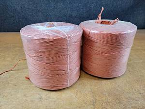 lot 2071 image: (2) Rolls of Orange Twine
