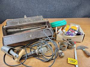 lot 2090 image: Toolbox w Tools and More