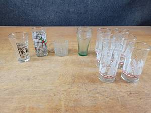 lot 2096 image: Lot of Coca-Cola Glasses - NO SHIPPING