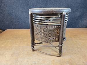lot 2108 image: Unique Stool Fan By Aquaire, Model MP-450 - 15 Tall x 14 Diameter - Tested and works