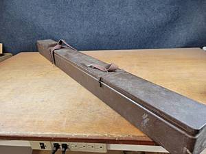lot 2009 image: TACK-ALL - Tackle Box and Rod Holder - Made in MANKATO, MN - Hangs on the side of your boat - Overall about 55 x 5 x 5