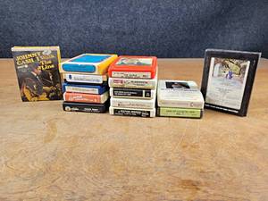 lot 2131 image: Lot of 8-Track Tapes - Johnny Cash, Chuck Berry, Statler Bros. and More