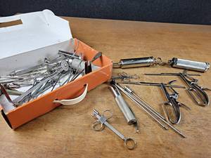 lot 2005 image: Huge Lot of Vintage Medical Tools