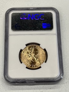 John Quincy Adams Brilliant UNC Golden Dollar NGC-Graded